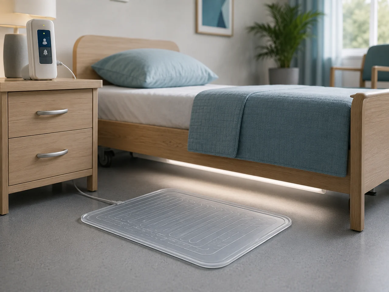 Alarm mats & automatic night lighting