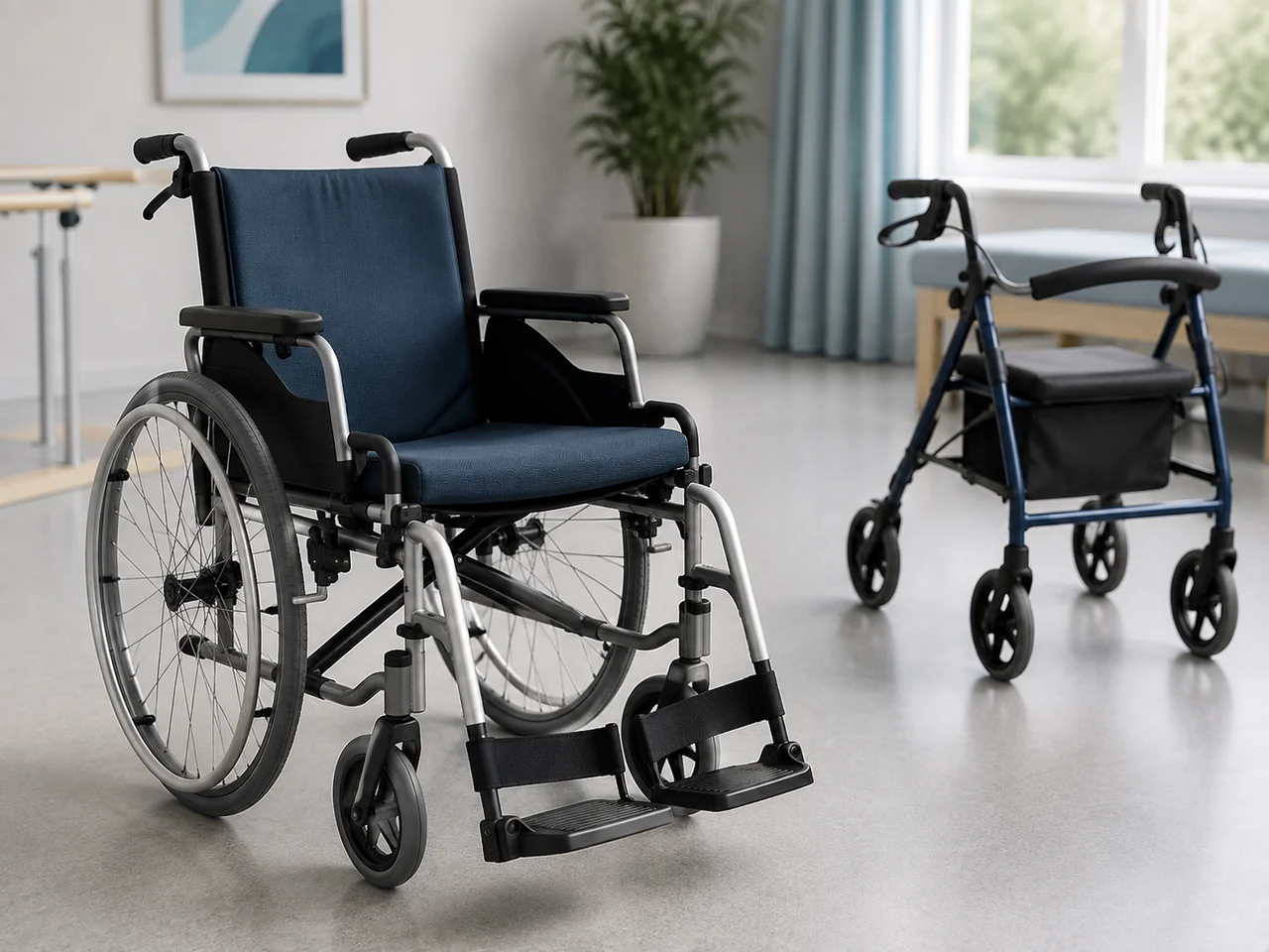Wheelchairs, walkers & mobility aids